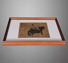 泸州书画装裱配框服务案例